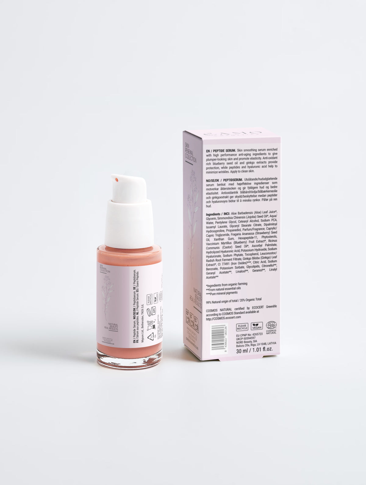 CAMO RENEW – Sérum Reafirmante con Péptidos y Ácido Hialurónico 30ml - Detalle 2