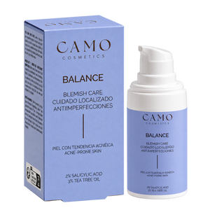 CAMO BALANCE Blemish Care · Cuidado localizado antiimperfecciones con ácido salicílico 15ml