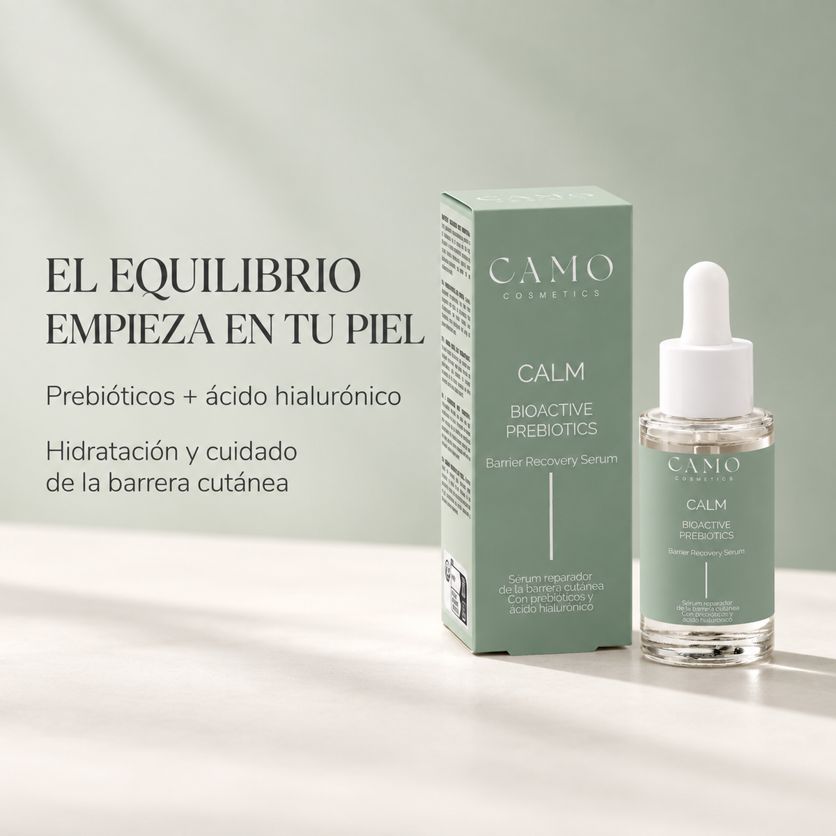 CAMO CALM Bioactive Prebiotics Barrier Recovery Serum 30 ml - Detalle 3