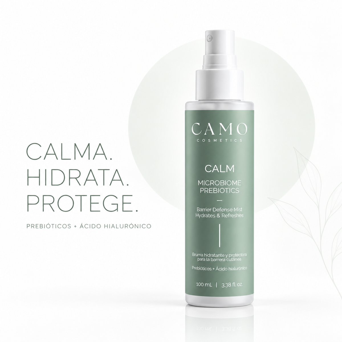 CAMO CALM Microbiome Prebióticos Bruma de Defensa de la Barrera 100 ml - Detalle 3