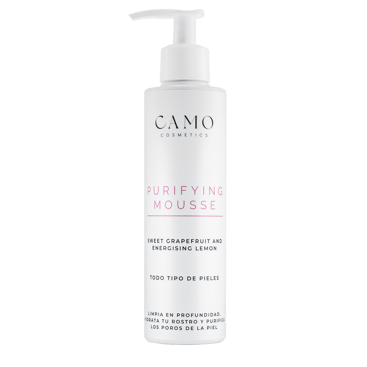 CAMO Purifying Mousse – Grapefruit & Lemon 190 ml - Detalle 1
