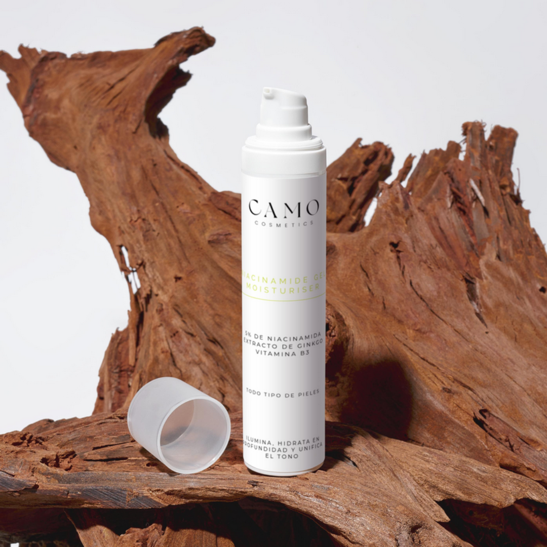 Niacinamide Gel Moisturiser Vitamina B3 y Extracto de Ginkgo 50ml - Detalle 3
