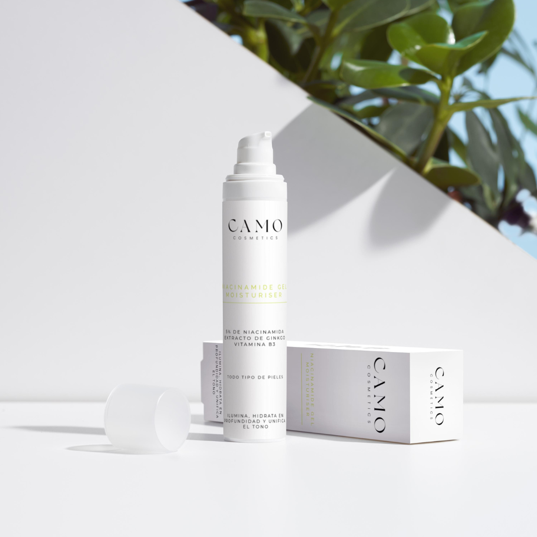 Niacinamide Gel Moisturiser Vitamina B3 y Extracto de Ginkgo 50ml - Detalle 4